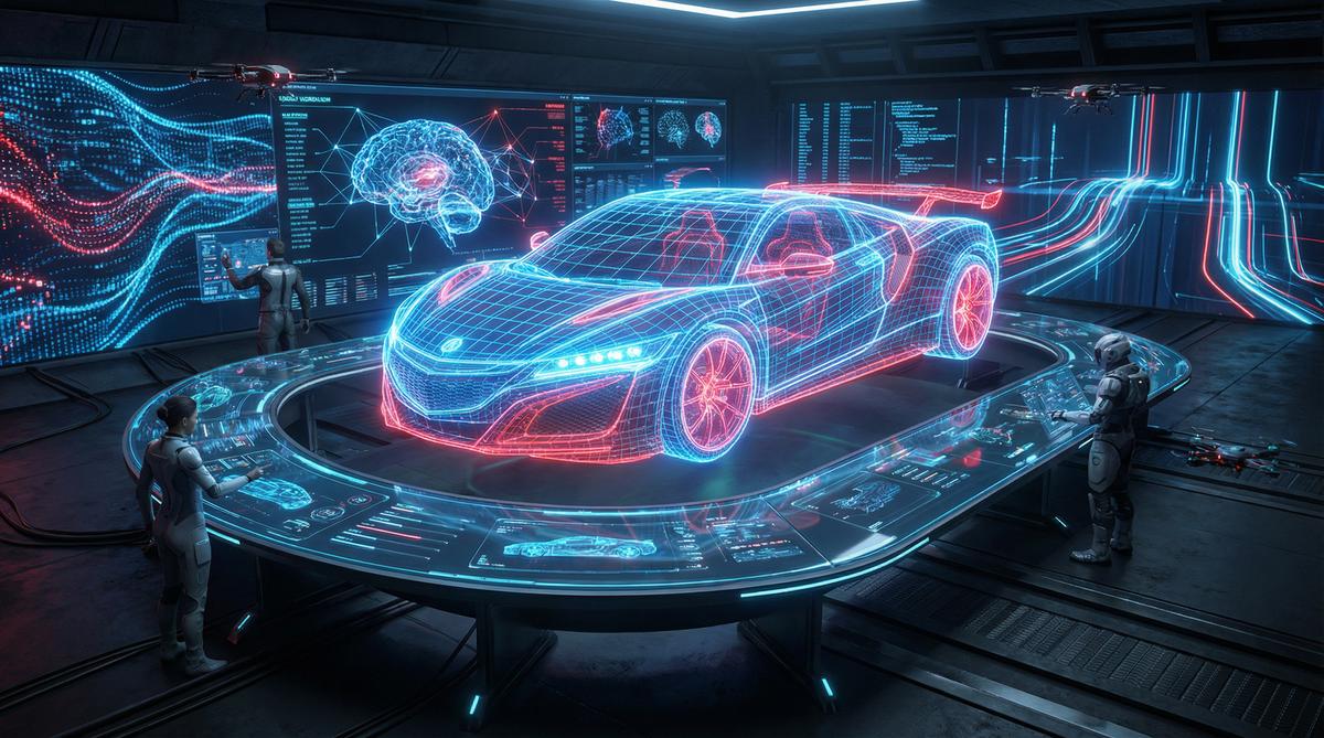 福利姬AI汽车改装设计